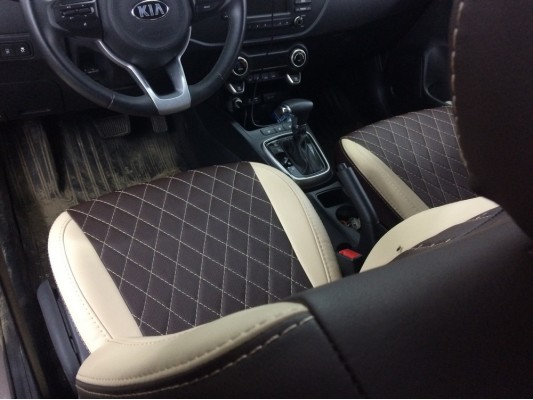 Авточехлы на Kia Rio 4 X-Line Авточехлы на Kia Rio 4 X-Line