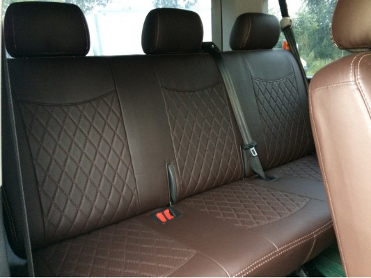 Авточехлы на Volkswagen Caravelle T5 Авточехлы на Volkswagen Caravelle T5