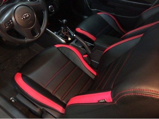 Каркасные авточехлы на KIA Cerato Koup