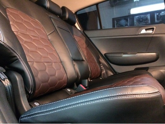 Каркасные авточехлы на KIA Sportage 4