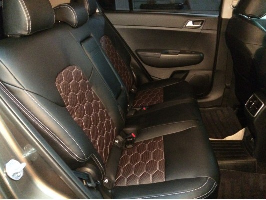 Каркасные авточехлы на KIA Sportage 4