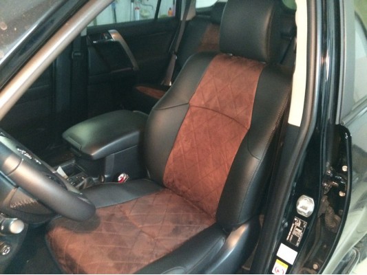 Каркасные авточехлы на Toyota Land Cruiser Prado 150