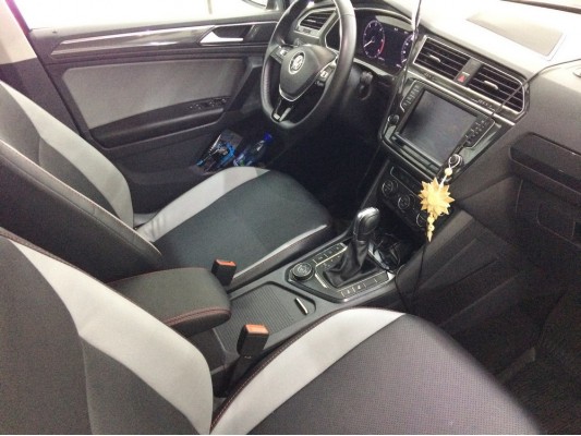 Каркасные авточехлы на Volkswagen Tiguan 2 поколения